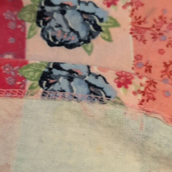 Vintage Infant‎ Girls Garanimals Floral Patchwork Print Top Y2K 18 Months - Picture 5 of 6